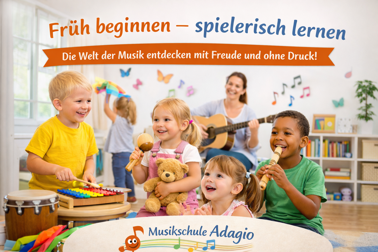Musikalischer Spaß in der Adagio-Schule
